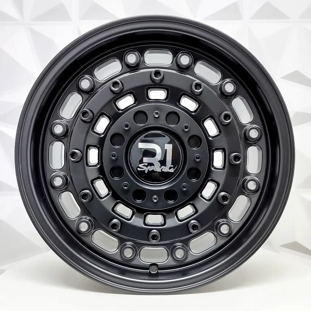 RIN 16X8 6-139.7 R1 SPORT RGW8879 MATTE BLACK ET0 CB110 