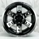 RIN 15X10 5-127 R1 SPORT D6251/6521 BLACK MACHINE FACE MI ET-44 CB83.1