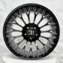 RIN 20X10 5-139.7 R1 SPORT 1014 BLACK MILLING ET-24 CB70.1
