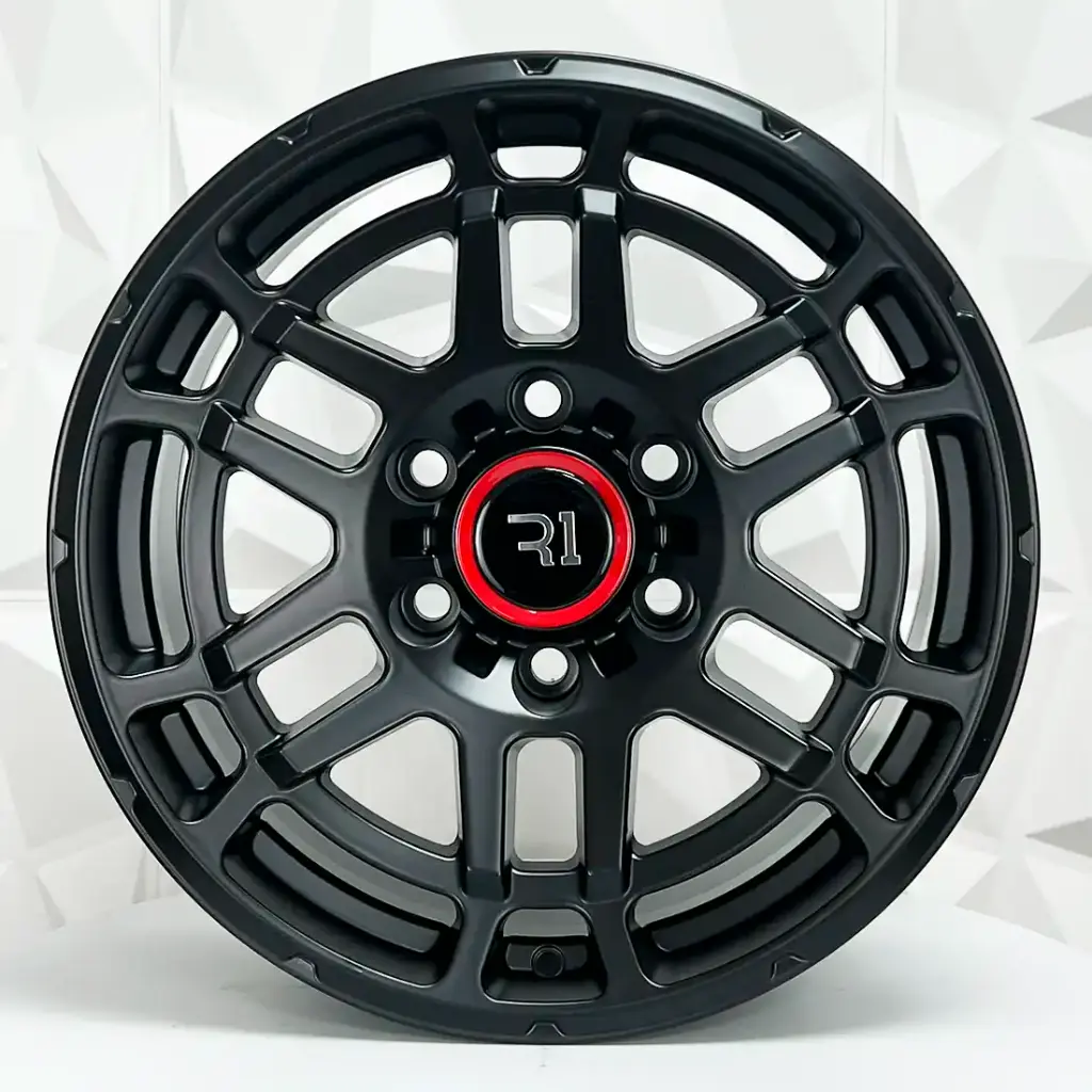 RIN 17X9 6-139.7 R1 SPORT QC1727 MATT BLACK ET0 CB106.1