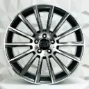 RIN 20X9.5 5-112 R1 SPORT 866 GUNMETAL MACHINE FACE ET43 CB66.6