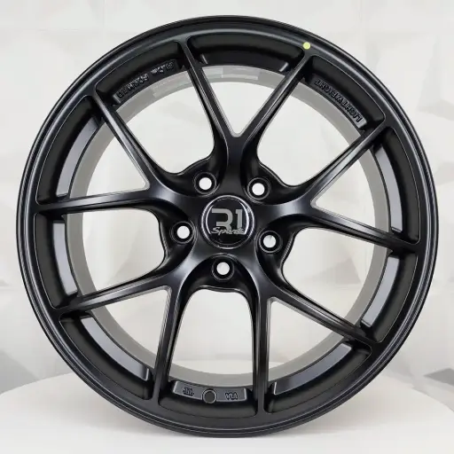 [177573] RIN 17X7.5 5-112 R1 SPORT VLF10 MATTE BLACK ET38 CB66.56 