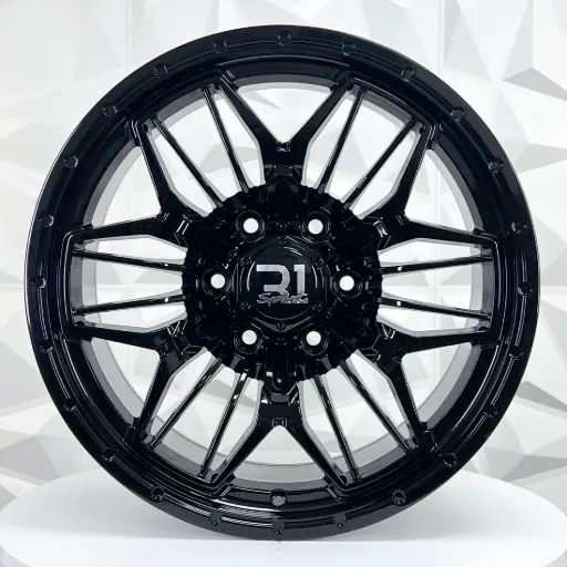 [180601] RIN 18X9 6-139.7 R1 SPORT F8749 BLACK ET12 CB106.1