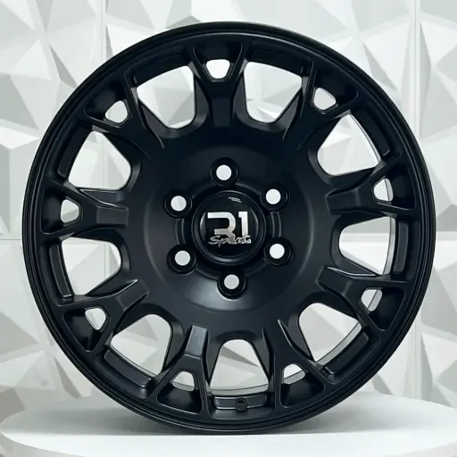 [174814] RIN 17X8 6-139.7 R1 SPORT QC2029 MATT BLACK ET5 CB106.1